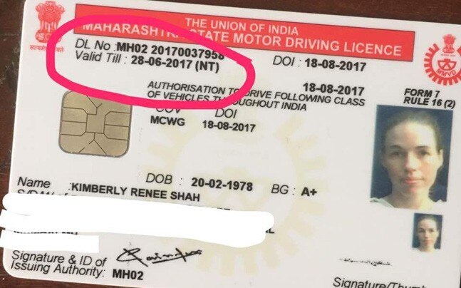 indian driving licence check